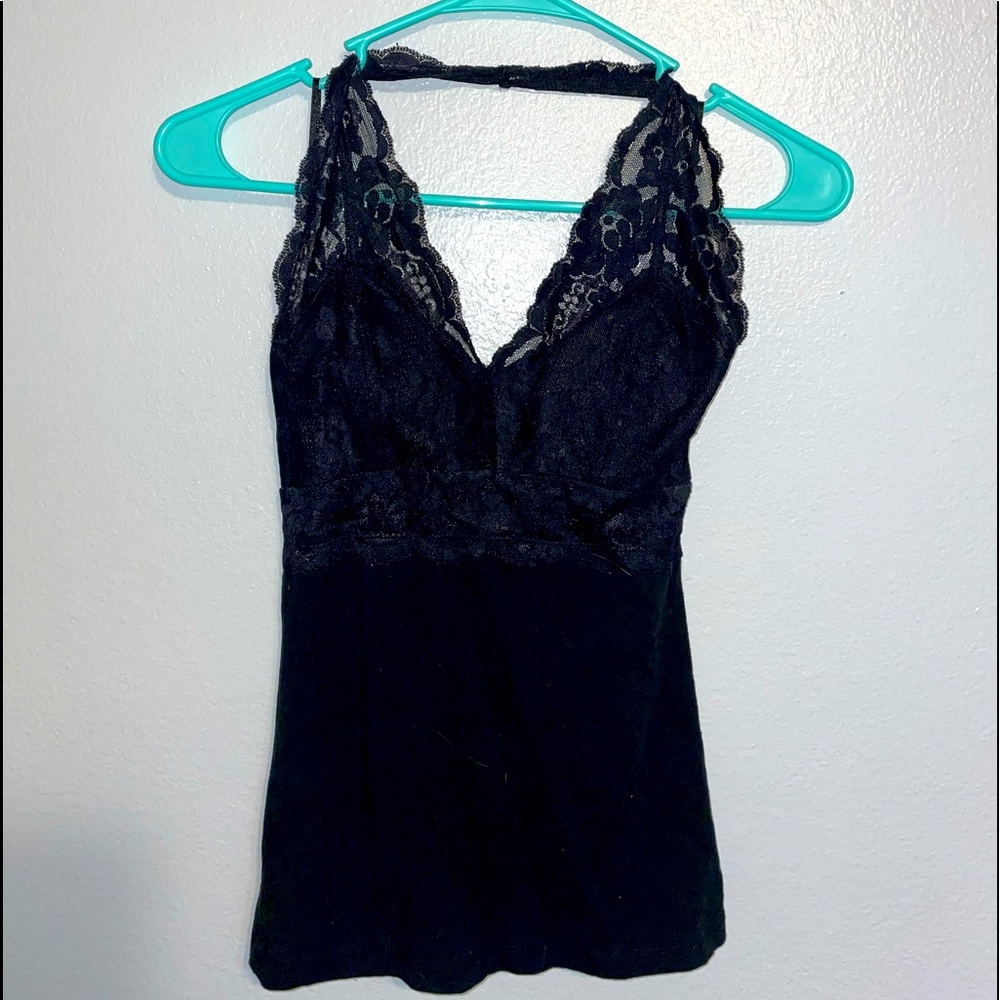 Small black halter